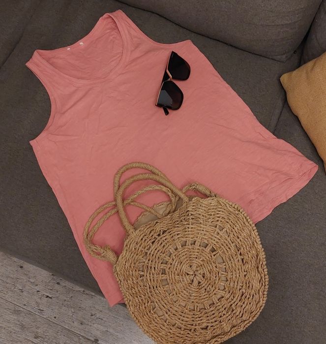 Podkoszulek damski koszulka damska na grubszych ramiączkach