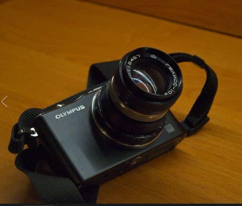 Переходник для объектива Contax-Киев, Киев-Автомат, ЛОМО, Триплет, РО