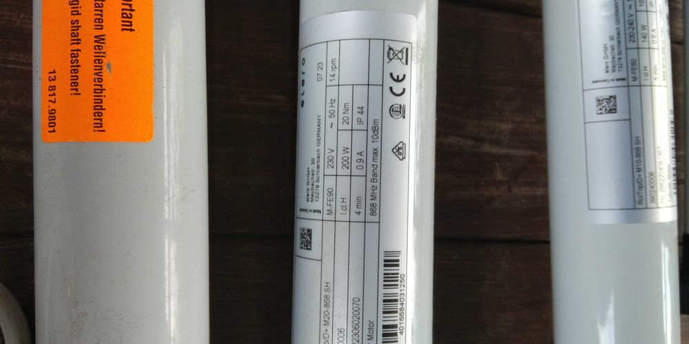 Silniki do rolet nowe