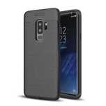 Tpu Leather Case Etui Plecki - Samsung Galaxy S9