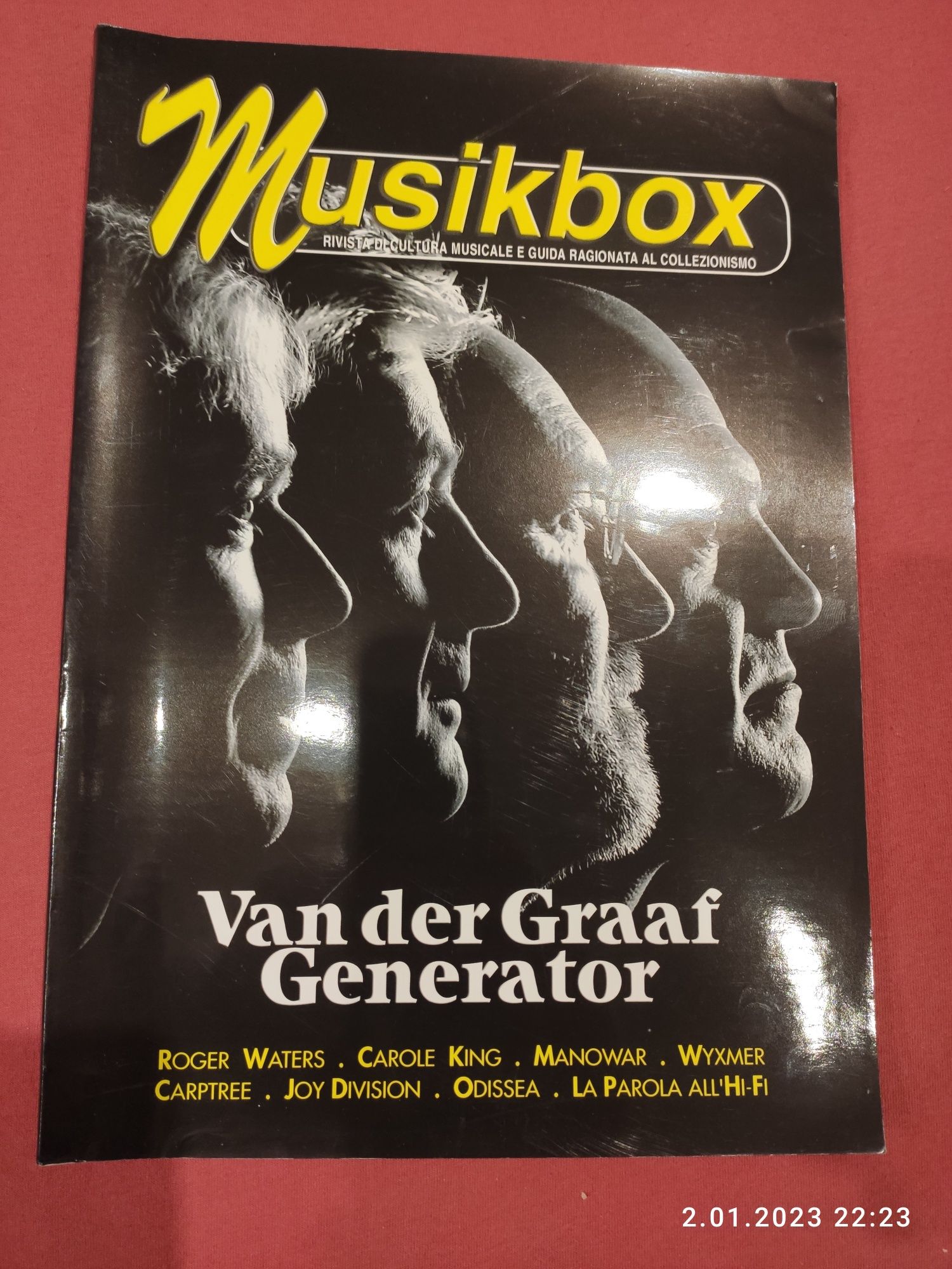 Magazyn MUSIKBOX: Waters, Joy Division, Van Der Graaf, Manowar [IT]