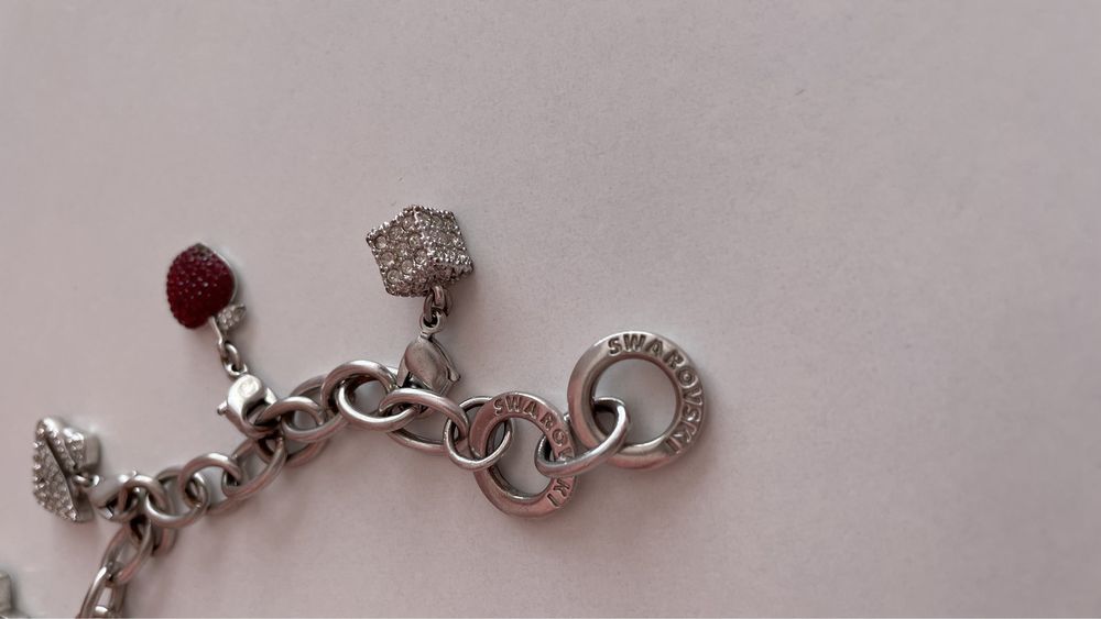 bransoletka Swarovski charms