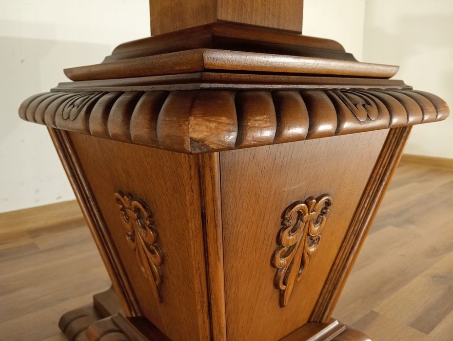 Stół atr deco vintage rozkładany dąb