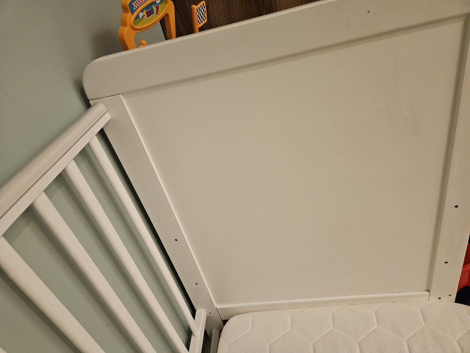 Łóżeczko + materac Woodies 120x60