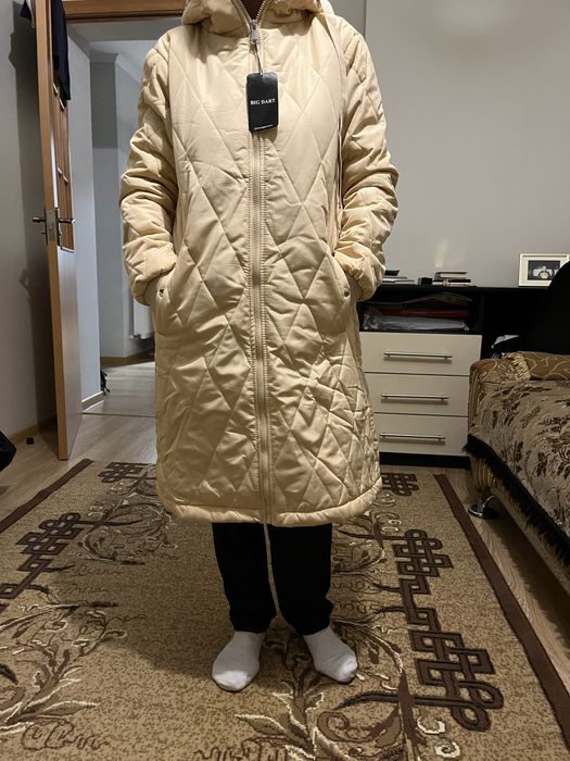 Жіноча осіння зимова куртка приємного кольору