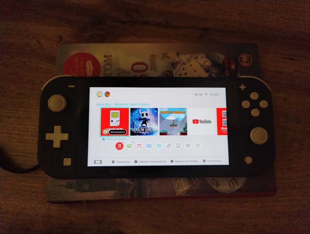 Nintendo Switch Lite HDH-001 Gray 9 міс гарантії