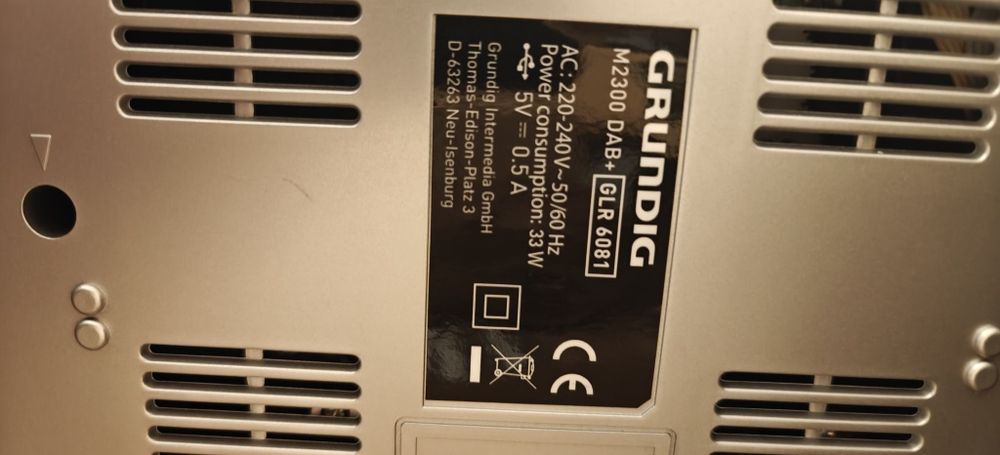 Mini wieża, zestaw muzyczny Grundig