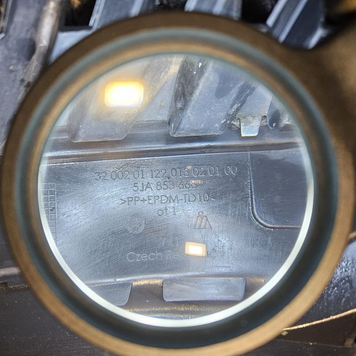 Atrapa chłodnicy grill gril wlot Skoda Rapid II 2 chrom