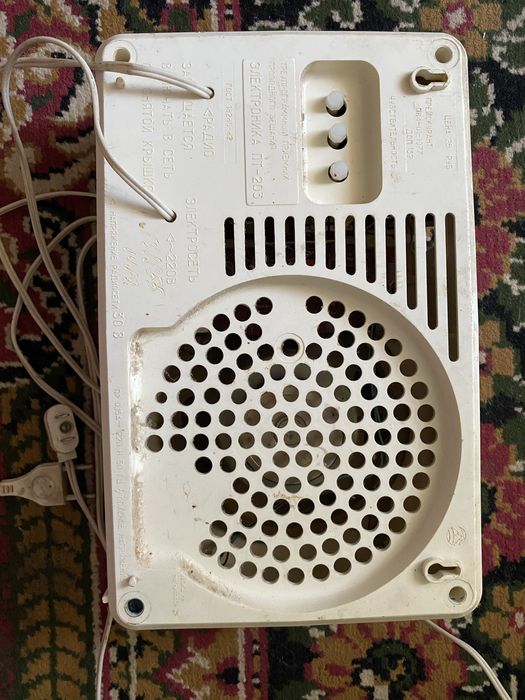 Радіоприймач Електроника ПТ-203 электроника ссср