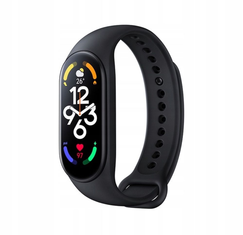 Smartband Opaska Xiaomi Mi Smart Band 7 czarna zegarek NOWY