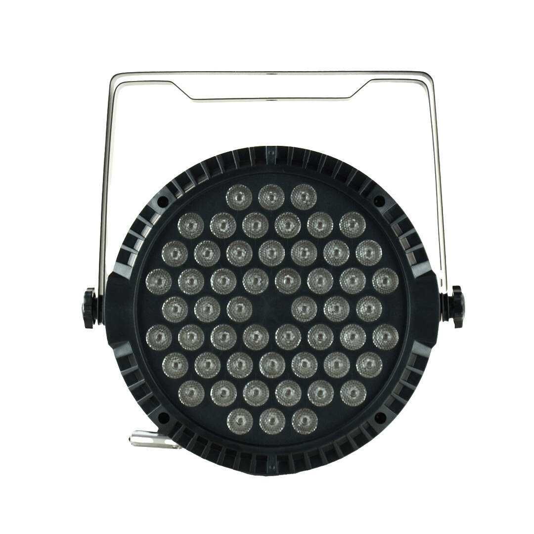 Reflektor Oświetlacz Duży Mocny PAR LED 54 RGB Mix kolorów Strobo DMX
