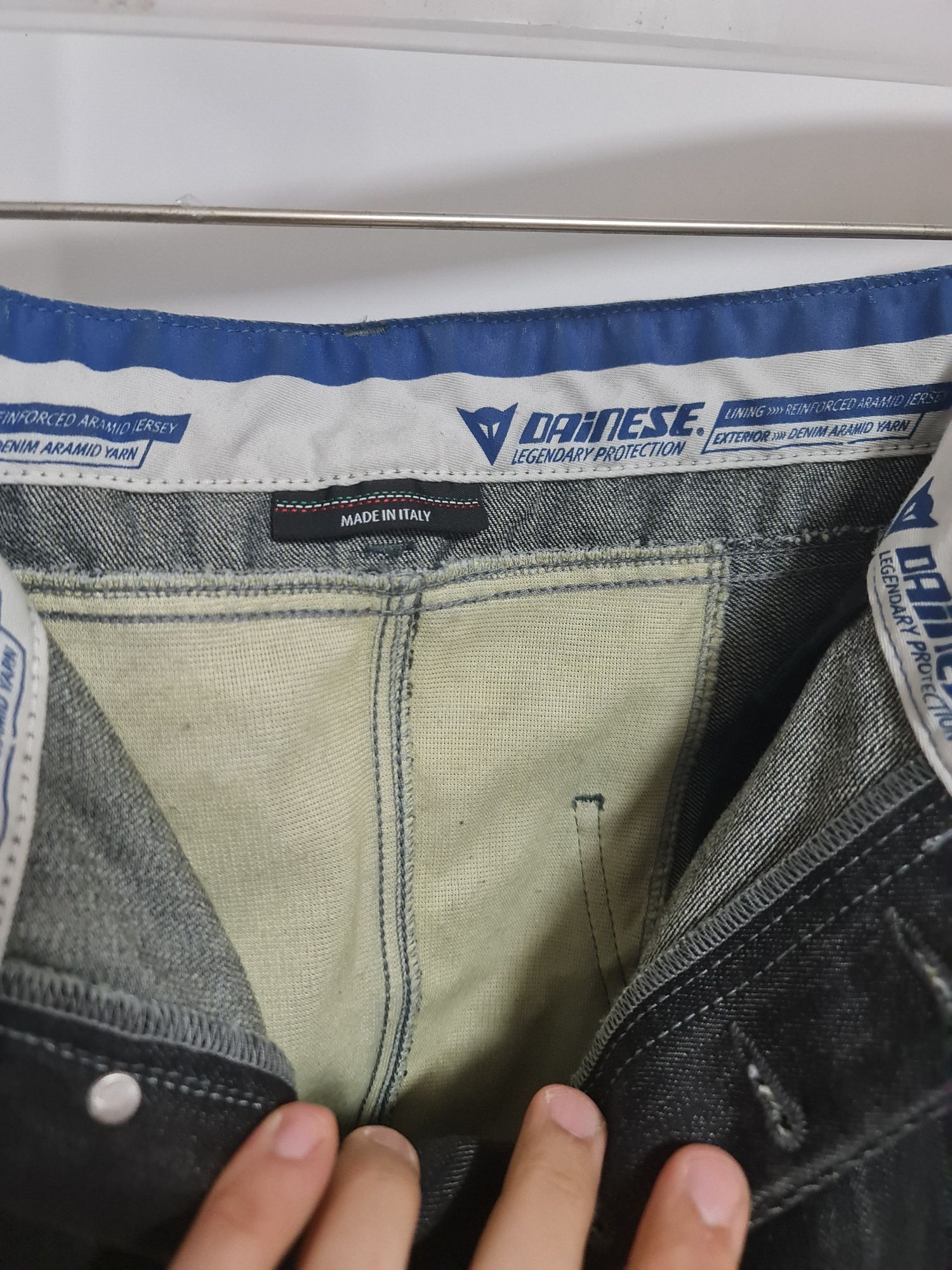 Spodnie motocyklowe męskie Jeansy Dainese rozm 38