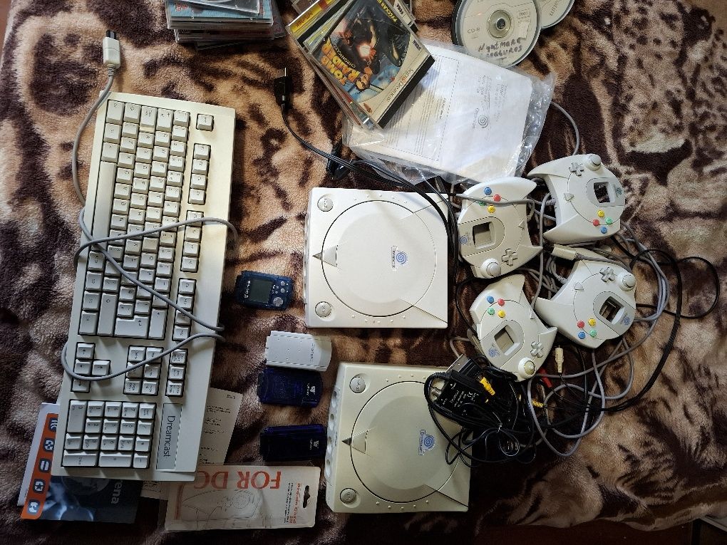 Sega dreamcast  большая коллекция