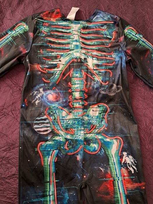 Карнавальний костюм Скелет  з маскою р.116