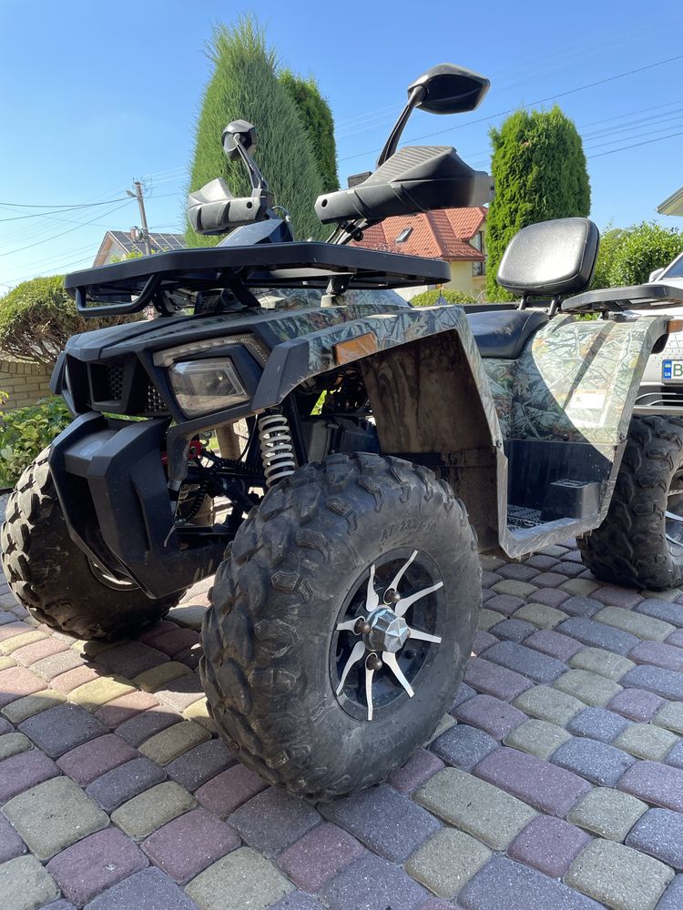 квадроцикл comman shark 200