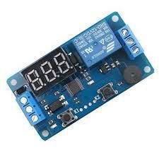 DC 12V LED Display Digital Delay Timer Control Switch