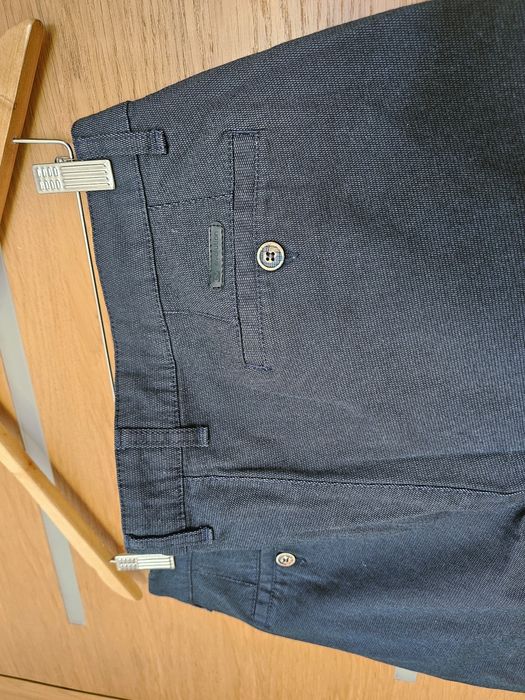 Spodnie granatowe męskie evolution skim casual  XL