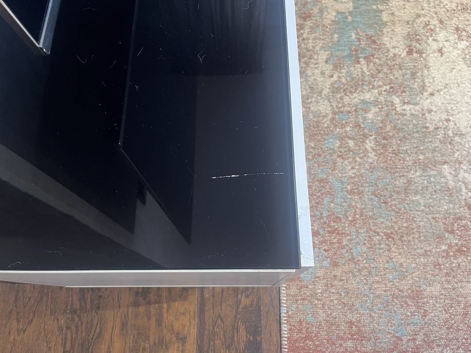 Biala szafka RTV IKEA 180x42x59