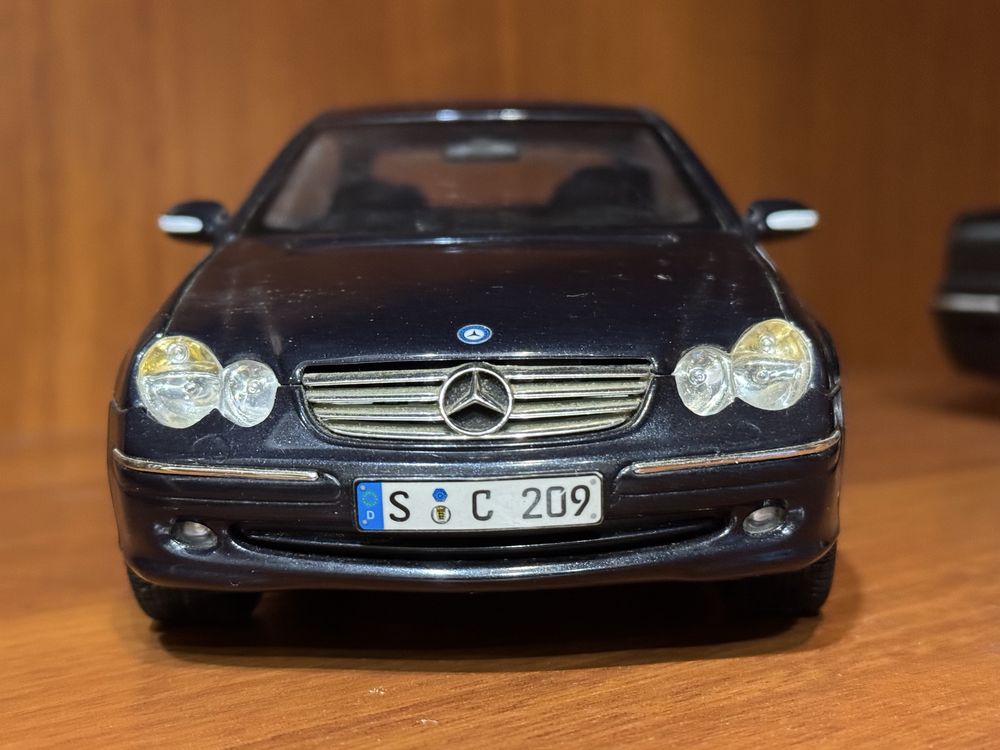 Модель авто Mercedes CLK, Coupe, Kyosho, 1:18