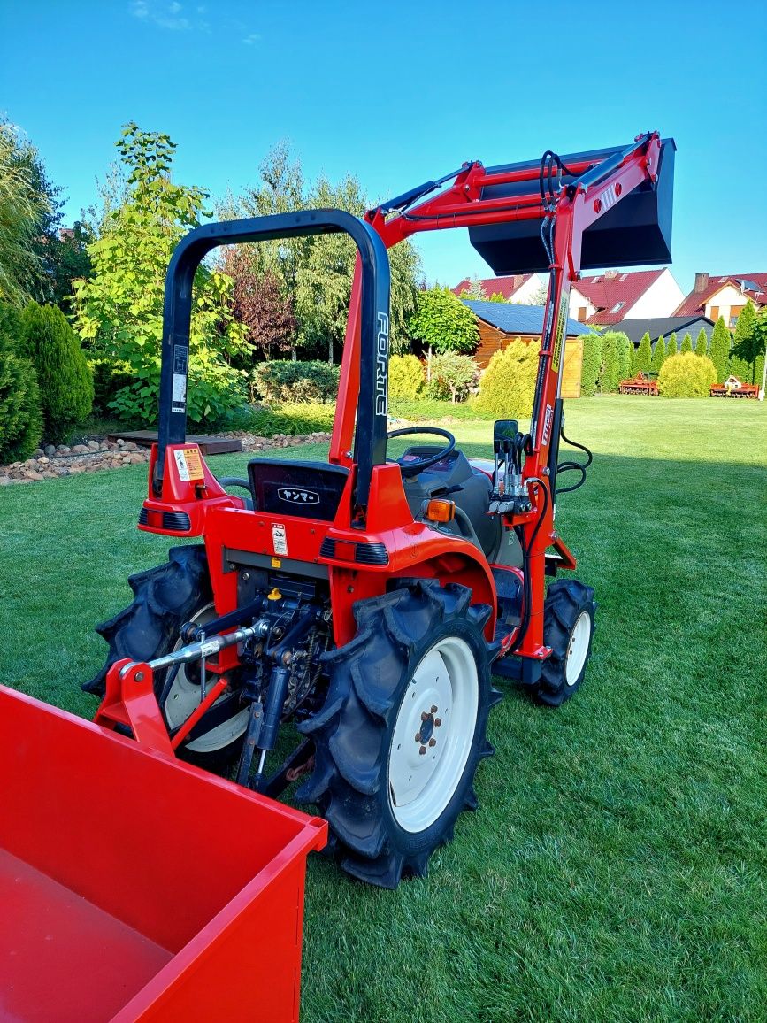 Traktorek Yanmar Af 17KM 4x4 wspomaganie revers tylko 769mth Oryginał