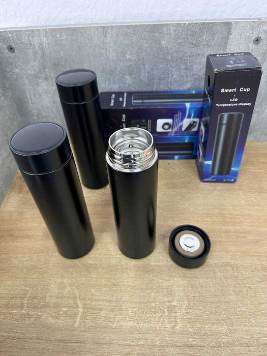 Розумний ТЕРМОС з датчиком температури! Термокружка! Похідний термос!