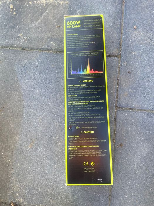 Zestaw oswietleniowy HPS MH 600W z balastem Nito Gmb