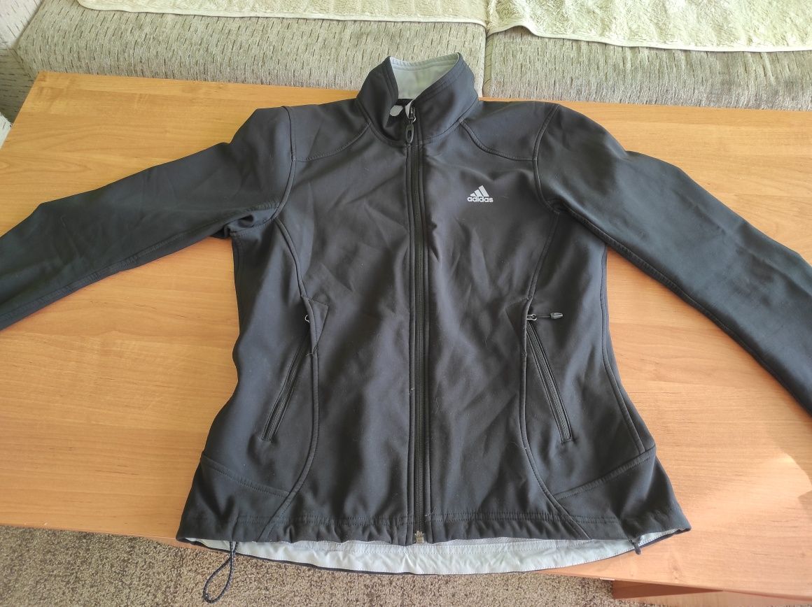 Bluza. Softshell. ADIDAS. Damska. M38. NAPIS TRENER..