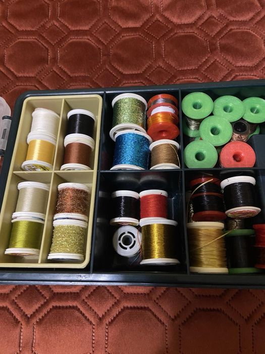 Лещата для вʼязання мушок + аксесуари