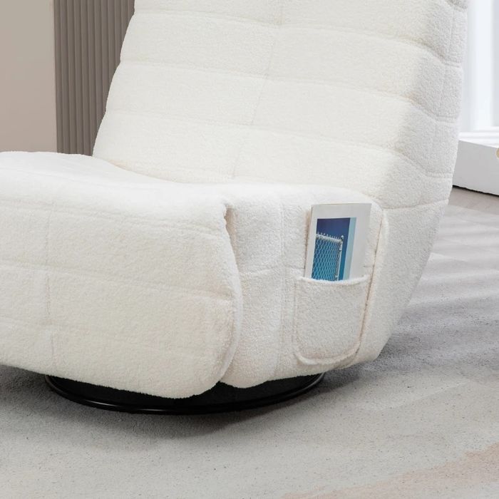 Homcom Fotel Sacco z funkcją bujania.