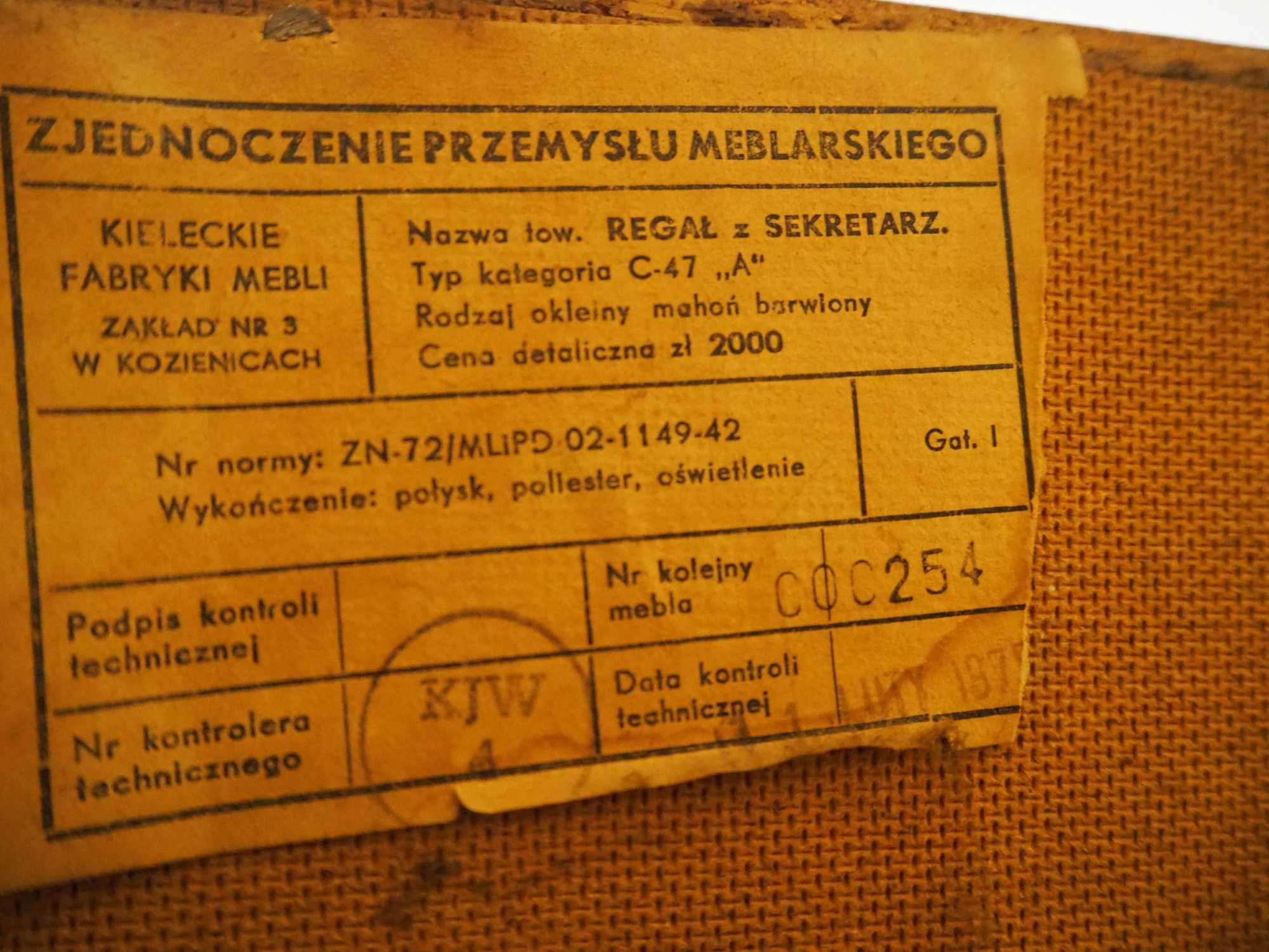 Szafa PRL lata 70 stan dobry