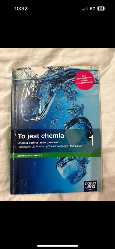 Podręcznik to jest chemia 1