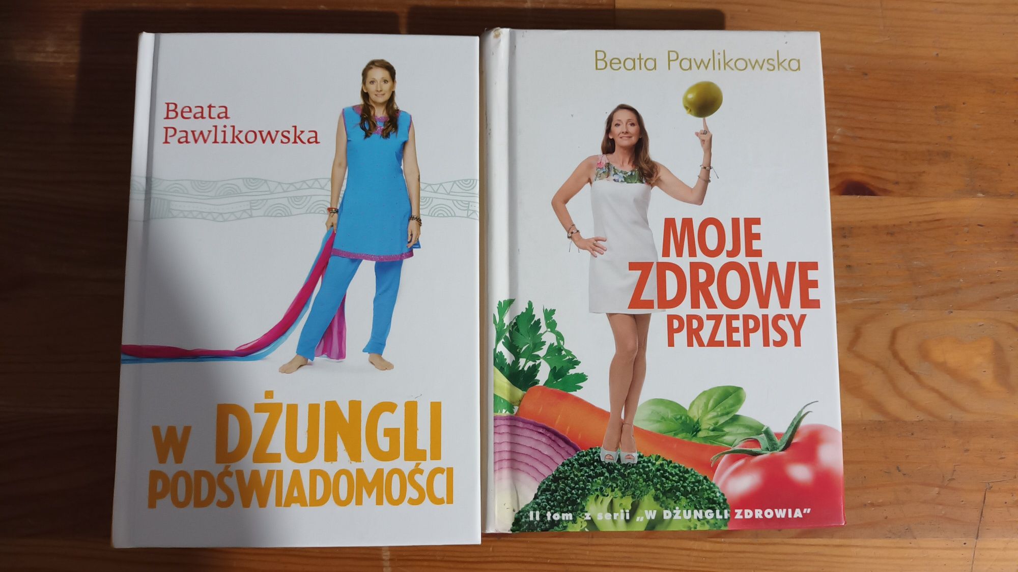Moje zdrowe przepisy i W dżungli podświadomości i Beata Pawlikowska