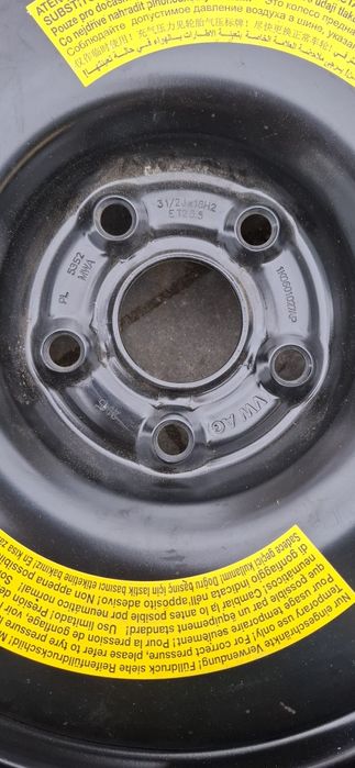 Koło dojazdowe continental zapasowe 18' VW, Audi,  nowe