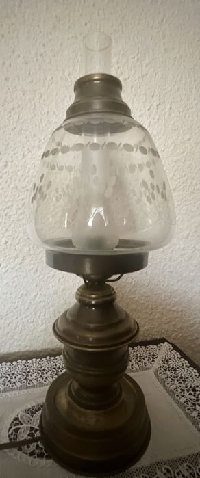 conjunto de candeeiros antigos