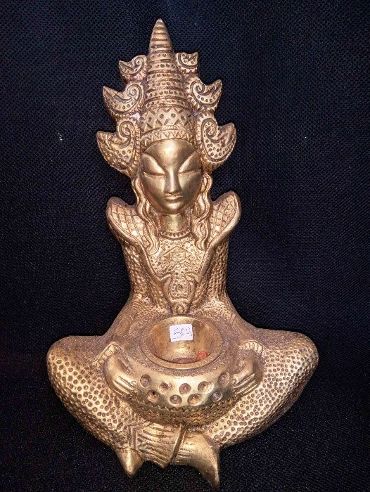 Divindade Asiática Bronze