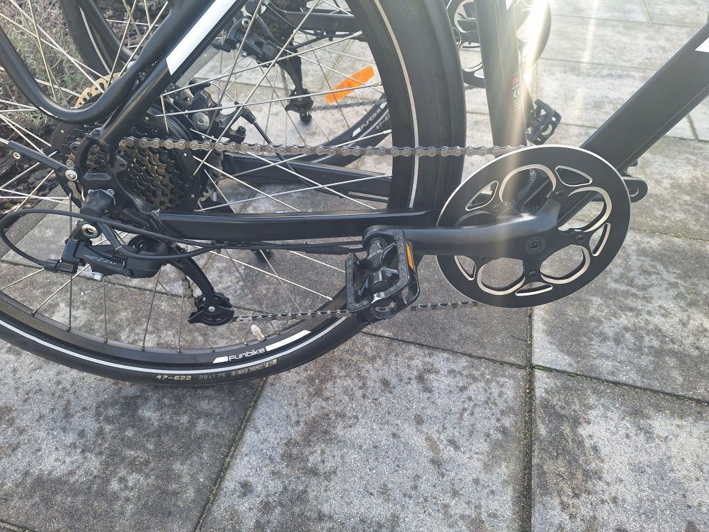 Rowery elektryczne trekking Funbike Evo M 26" (2 szt) serwis 01.02.25!