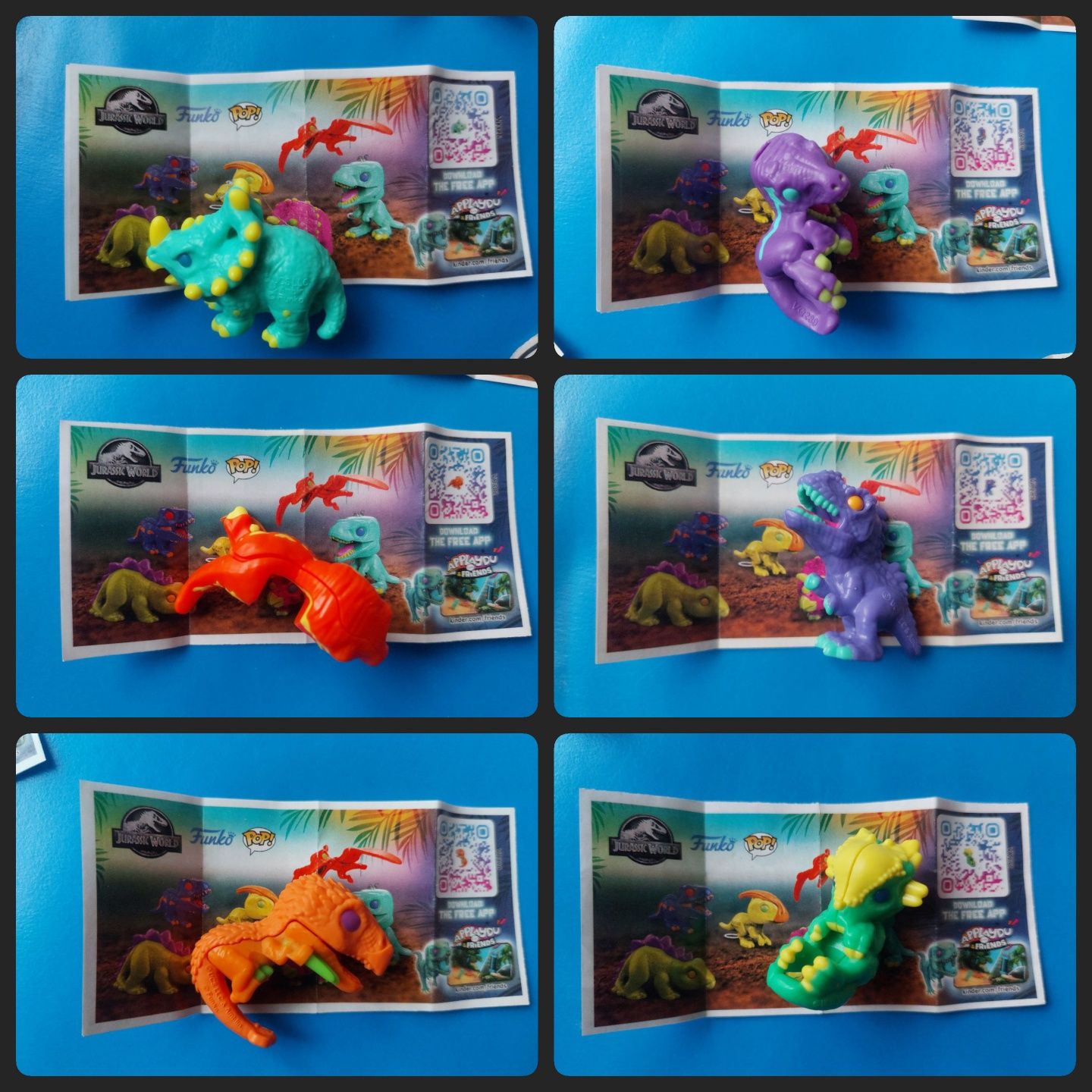 Іграшки Kinder Joy Jurassic World 2024