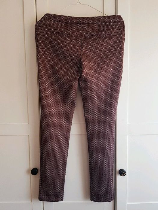 Spodnie w print, Dunnes spodnie we wzór , eleganckie spodnie