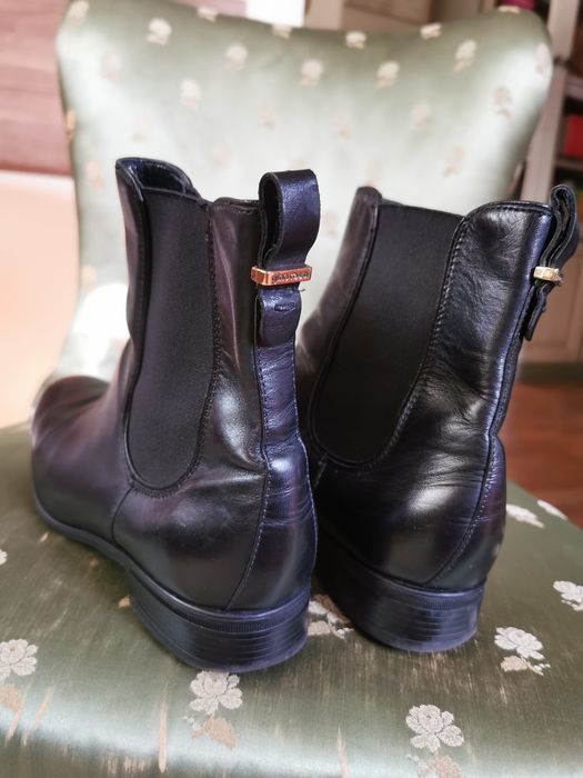 Gino Rossi buty sztyblety ze skóry