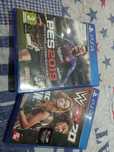 Jogos PS4 ( WWE 2K20, PES 2019]
