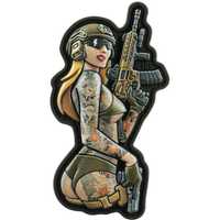 M-Tac Naszywka Patch Tactical Girl No4 Tatoo Yakuza