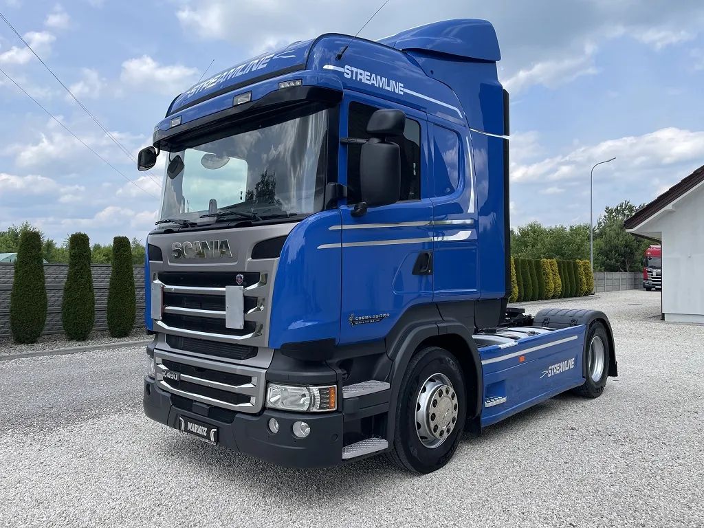 Scania R 450 STANDARD / 17-18 R./ CROWN EDITION / STREAMLINE / SALON / STAN JAK NOWY /  Pierwszy Właściciel / 100 % Bezwypadkowa / Bardzo Zadbana