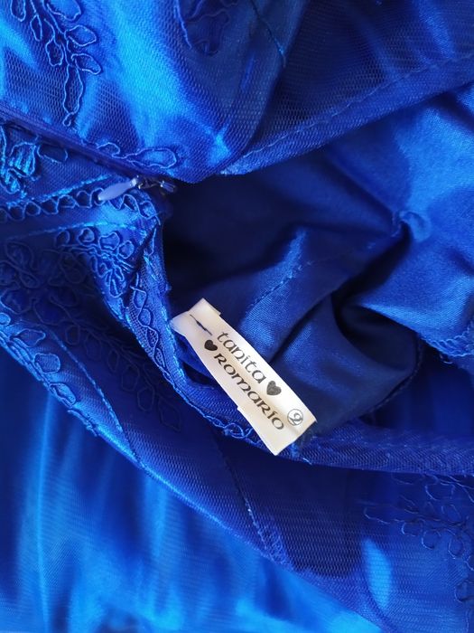 Сукня вечірня синя