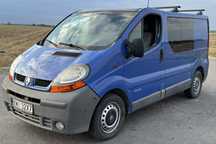 Renault Trafic BRYGADÓWKA 6 osobowe Ładny stan