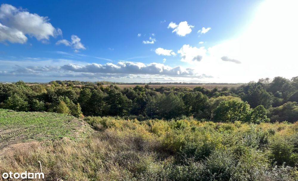 Sprzedam w Juszkowie działkę z pięknym widokiem