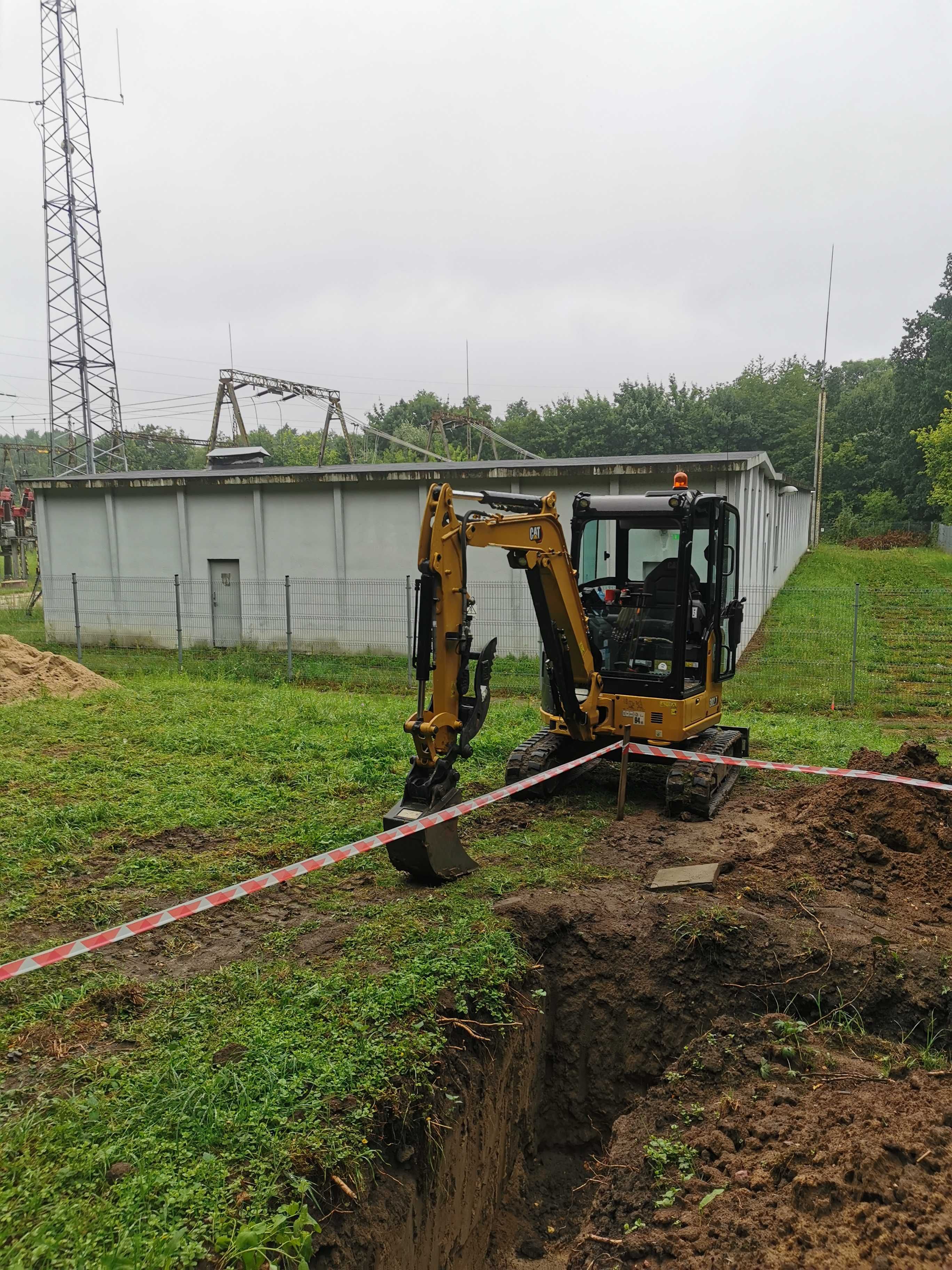 Koparka Usługi koparką Wyrzysk Łobżenica i okolice