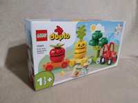 Новий конструктор LEGO DUPLO Трактор з овочами та фруктами (10982)