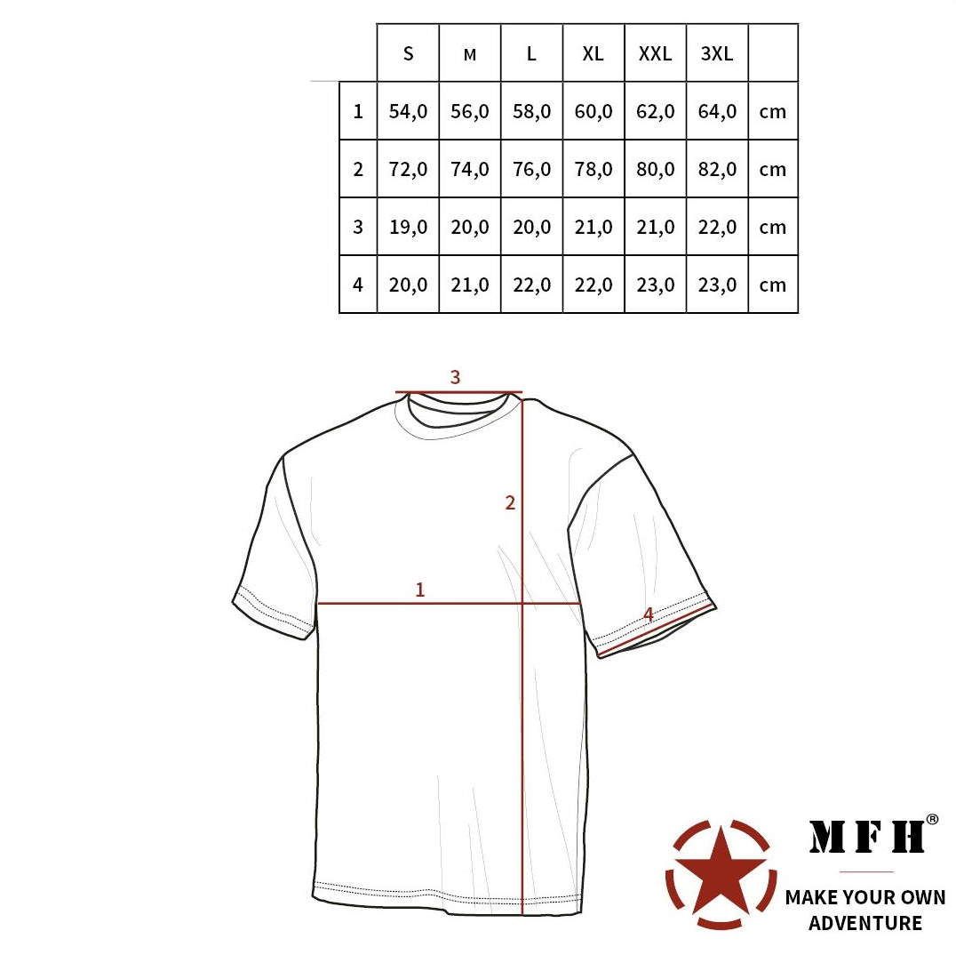 Koszulka t-shirt US wojskowa Combat-camo 170g/m2 M