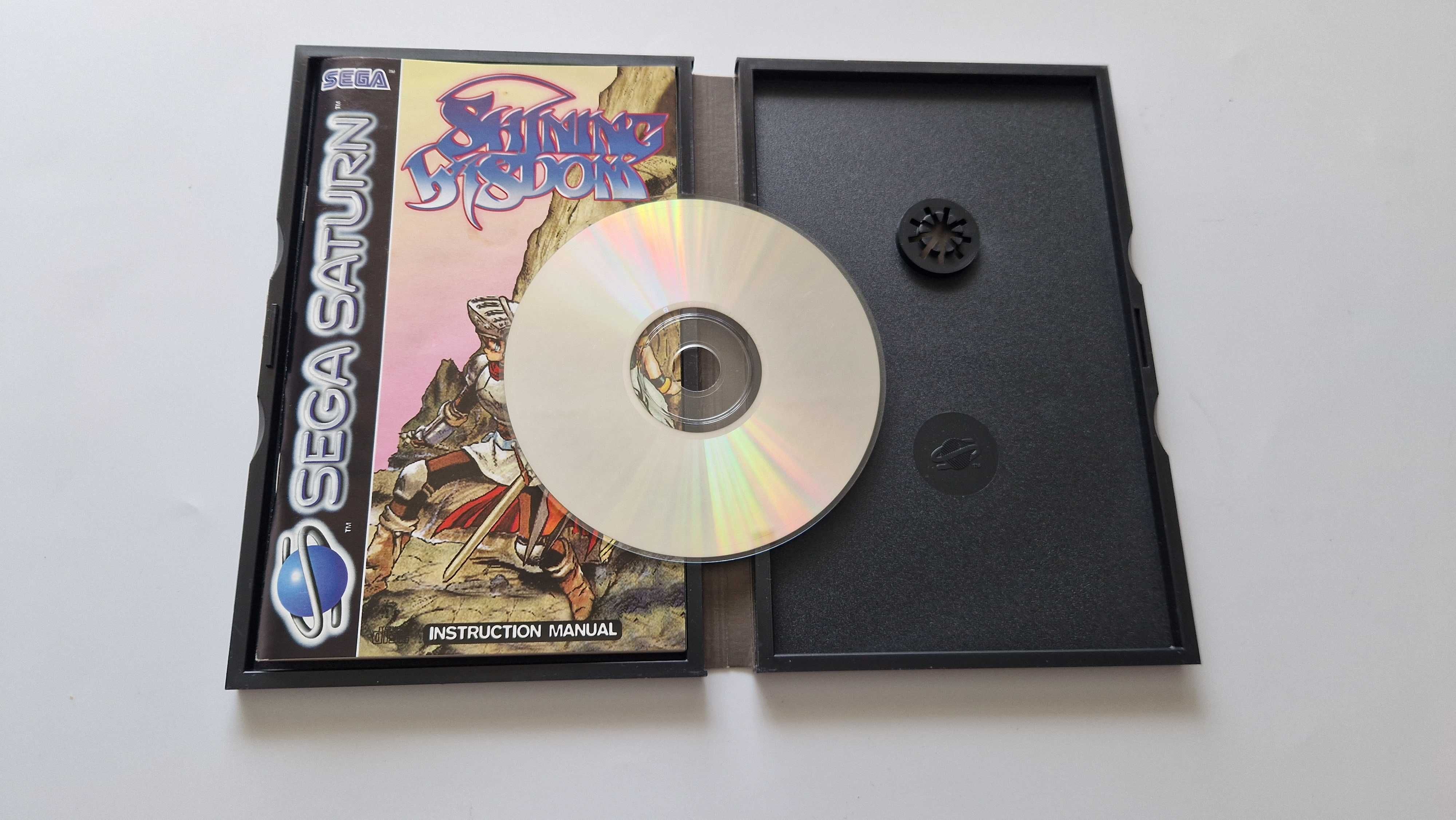 Sega Saturn Shining wisdom komplet