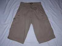 Męskie Spodnie 7/8 - Alpha Industries Khaki